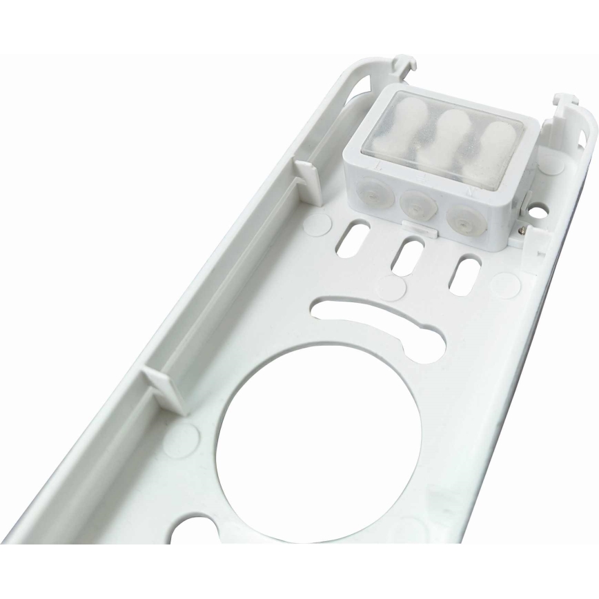 LED Kopalniška zatemnitvena stropna svetilka SLIDE LED/6/12/18/24W/230V 2900/4000/6200K IP44 bela