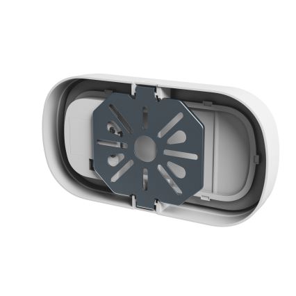 LED Kopalniška stenska svetilka PASTILO LED/15W/230V 2700/4000/6000K IK10 IP54 bela oval