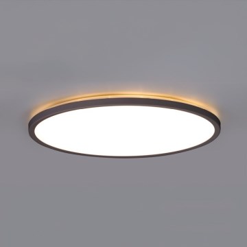 LED Kopalniška svetilka z motion in dusk senzor NIVERA LED/32W/230V IP54 3000/4000/6000K pr. 42 cm črna + Daljinski upravljalnik