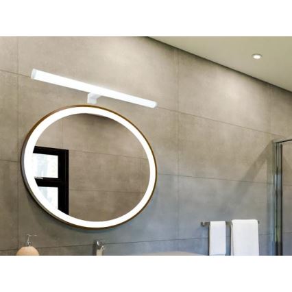 LED kopalniška svetilka za ogledalo, 12 W, 230 V, 59,5 cm, IP44, bela