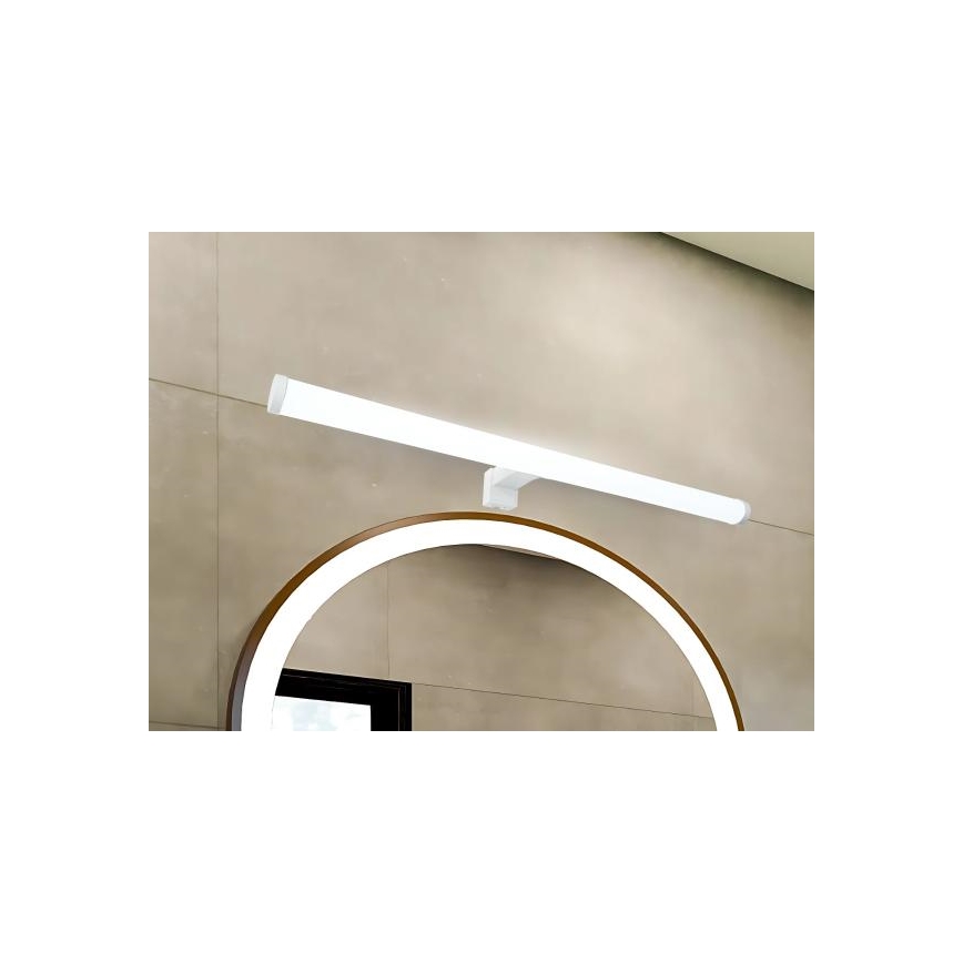 LED kopalniška svetilka za ogledalo, 12 W, 230 V, 59,5 cm, IP44, bela