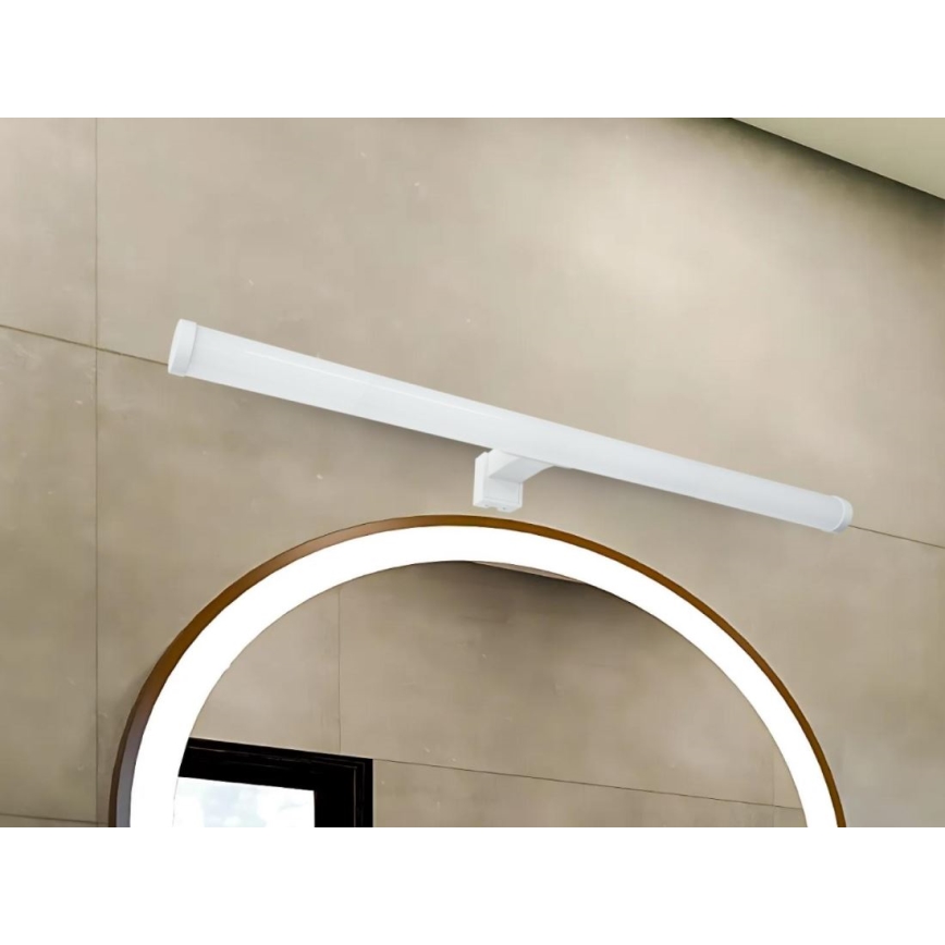 LED kopalniška svetilka za ogledalo, 12 W, 230 V, 59,5 cm, IP44, bela