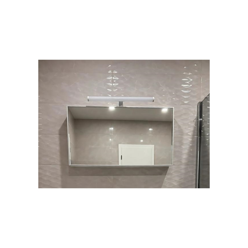 LED kopalniška svetilka za ogledalo, 12 W, 230 V, 59,5 cm, IP44, bela