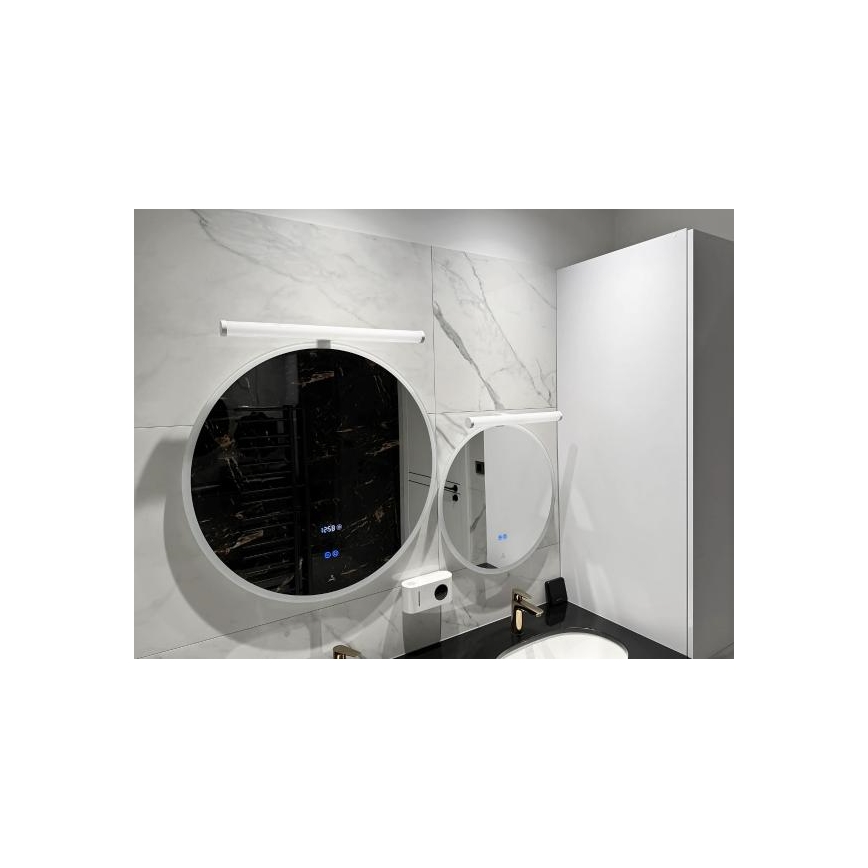 LED kopalniška svetilka za ogledalo, 12 W, 230 V, 59,5 cm, IP44, bela