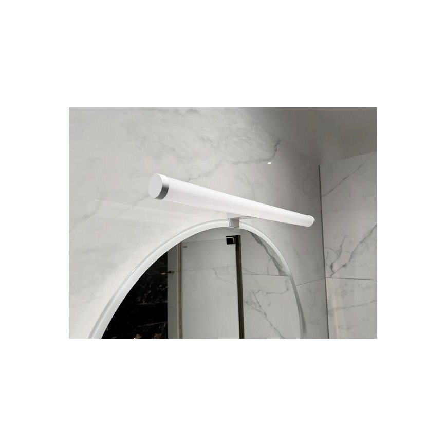 LED kopalniška svetilka za ogledalo, 12 W, 230 V, 59,5 cm, IP44, bela