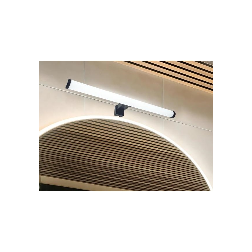 LED kopalniška svetilka za ogledalo LED/10W/230V 45 cm IP44 črna