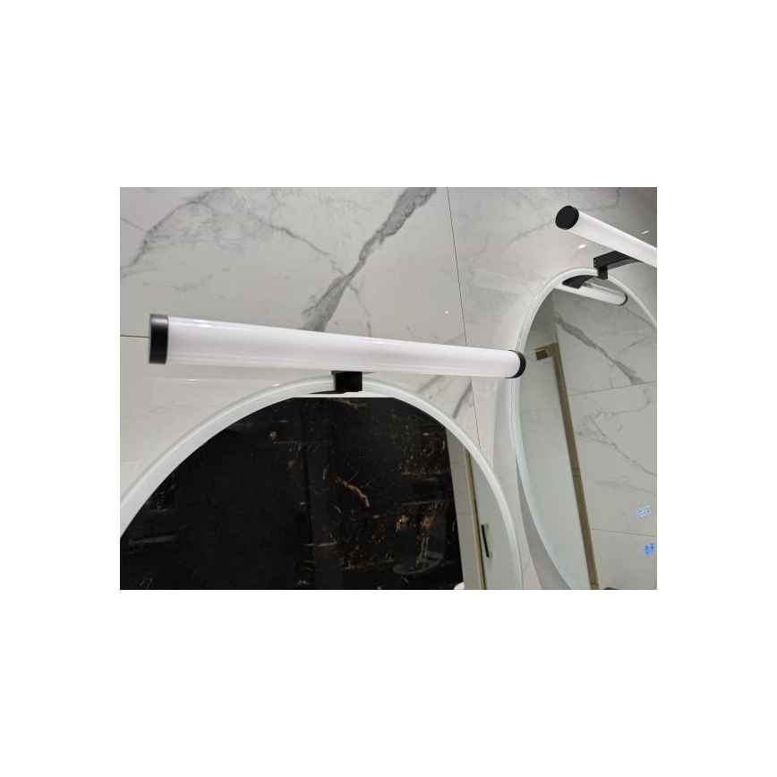 LED kopalniška svetilka za ogledalo LED/10W/230V 45 cm IP44 črna