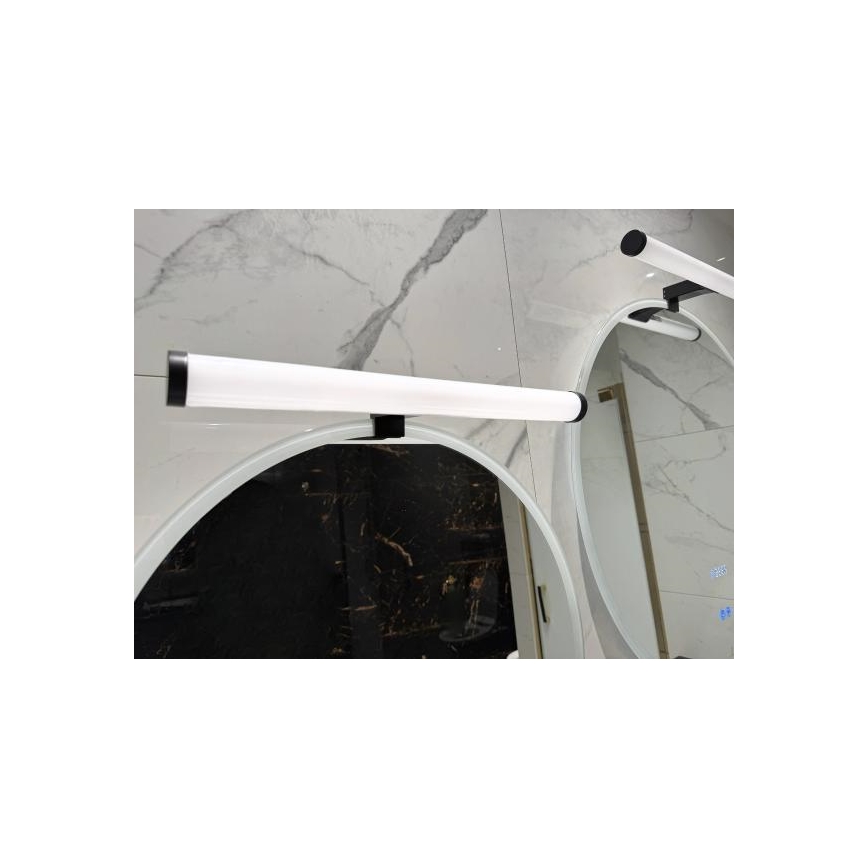 LED kopalniška svetilka za ogledalo LED/10W/230V 45 cm IP44 črna
