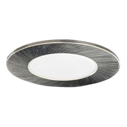 LED Kopalniška vgradna svetilka BONO LED/5W/230V 4000K IP65 sijajni krom