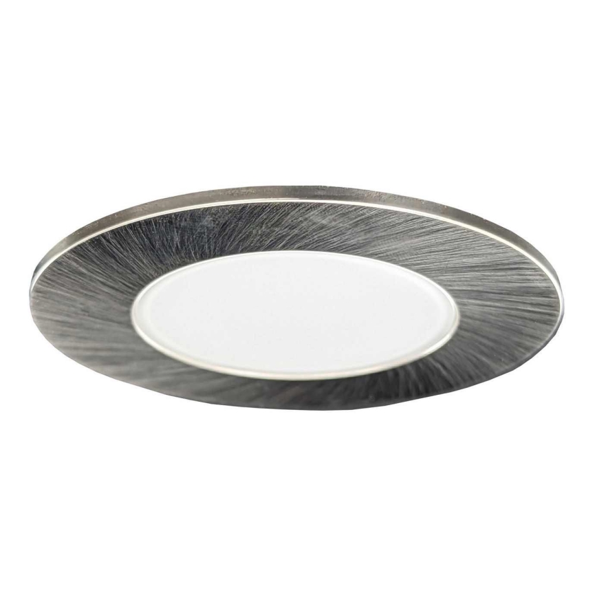 LED Kopalniška vgradna svetilka BONO LED/5W/230V 4000K IP65 sijajni krom