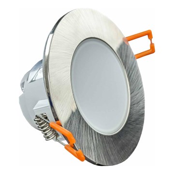 LED Kopalniška vgradna svetilka BONO LED/5W/230V 4000K IP65 sijajni krom