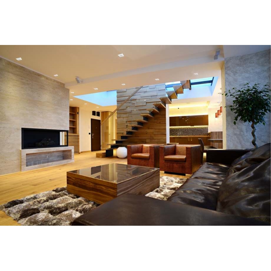 LED Kopalniška vgradna svetilka BONO LED/8W/230V 3000K IP65 bela