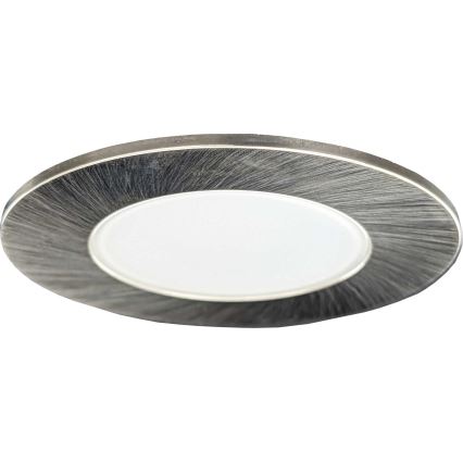 LED Kopalniška vgradna svetilka BONO LED/8W/230V 3000K IP65 sijajni krom