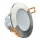 LED Kopalniška vgradna svetilka BONO LED/8W/230V 3000K IP65 sijajni krom