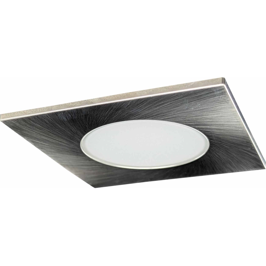 LED Kopalniška vgradna svetilka BONO LED/8W/230V 4000K IP65 sijajni krom