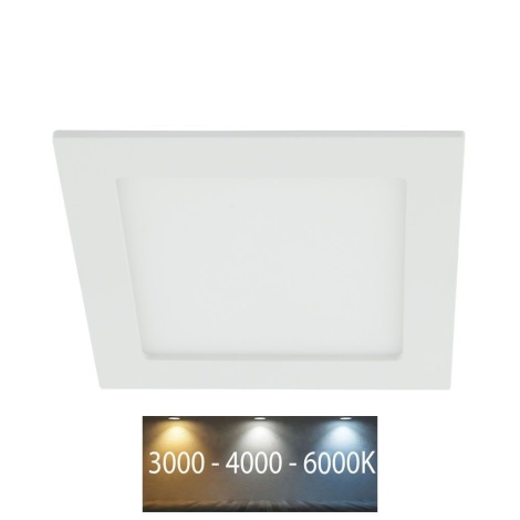 LED Kopalniška vgradna svetilka LED/12W/230V 3000/4000/6000K IP44