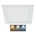 LED Kopalniška vgradna svetilka LED/18W/230V 3000/4000/6000K IP44