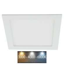 LED Kopalniška vgradna svetilka LED/24W/230V 3000/4000/6000K IP44