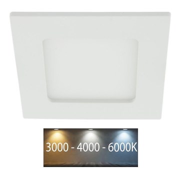 LED Kopalniška vgradna svetilka LED/6W/230V 3000/4000/6000K IP44