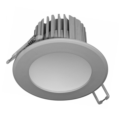 LED Kopalniška vgradna svetilka LED/7W/230V 4000K siva IP44