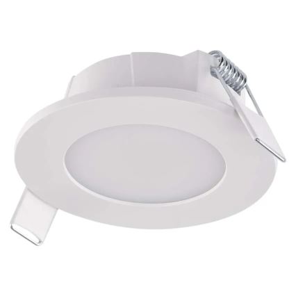 LED Kopalniška vgradna svetilka LORI LED/4,5W/230V IP65 2700/4000K pr. 8,5 cm bela