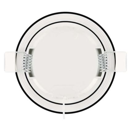 LED Kopalniška vgradna svetilka LORI LED/4,5W/230V IP65 2700/4000K pr. 8,5 cm črna