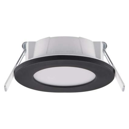 LED Kopalniška vgradna svetilka LORI LED/4,5W/230V IP65 2700/4000K pr. 8,5 cm črna