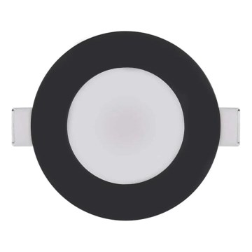 LED Kopalniška vgradna svetilka LORI LED/4,5W/230V IP65 2700/4000K pr. 8,5 cm črna
