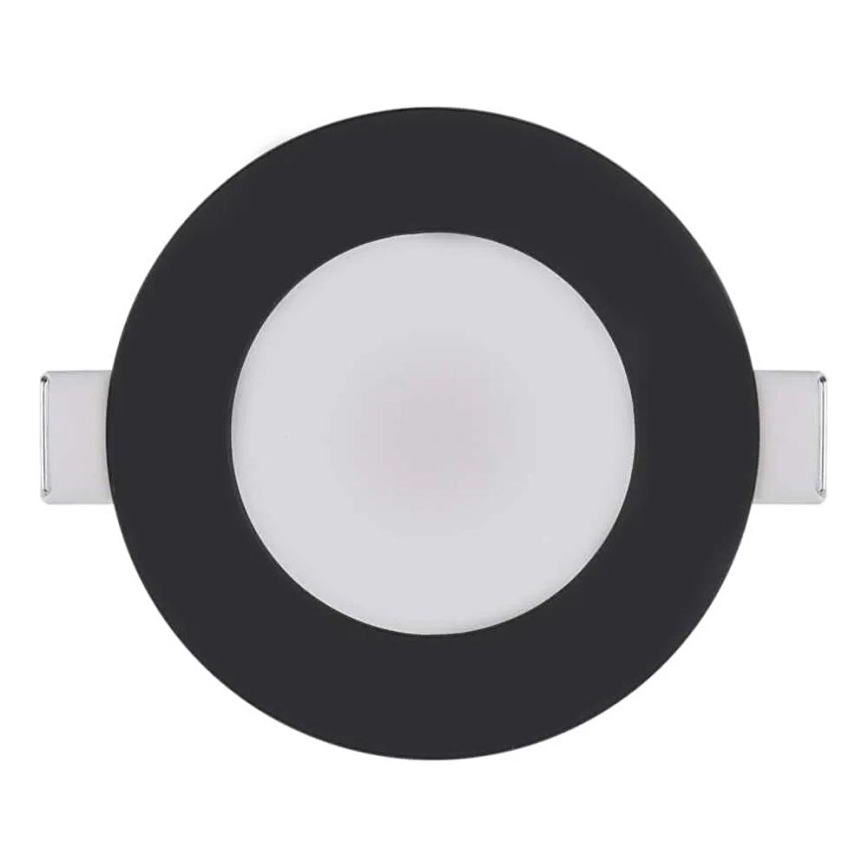 LED Kopalniška vgradna svetilka LORI LED/4,5W/230V IP65 2700/4000K pr. 8,5 cm črna