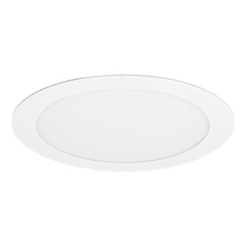 LED Kopalniška vgradna svetilka VEGA LED/12W/230V 2800K pr. 16,8 cm IP44 snežno bela