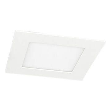 LED Kopalniška vgradna svetilka VEGA LED/6W/230V 2800K 11,8 cm IP44 snežno bela