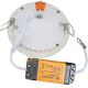 LED Kopalniška vgradna svetilka VEGA LED/6W/230V 2800K pr. 11,8 cm IP44