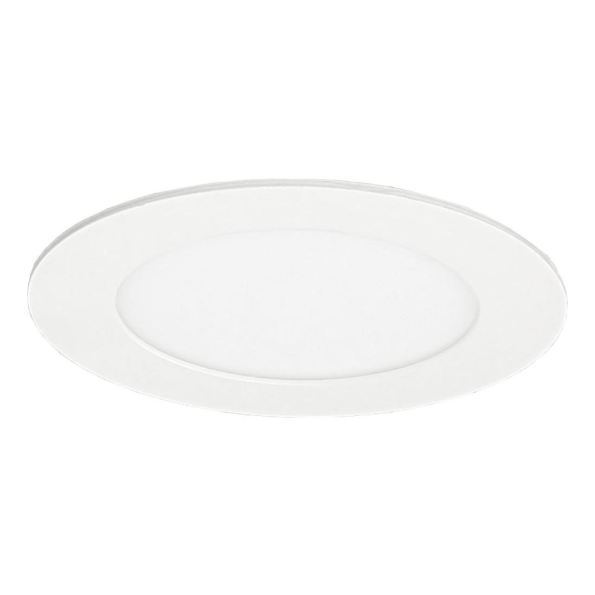 LED Kopalniška vgradna svetilka VEGA LED/6W/230V 2800K pr. 11,8 cm IP44 snežna bela