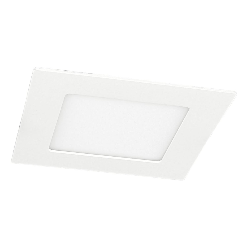 LED Kopalniška vgradna svetilka VEGA LED/6W/230V 3800K 11,8 cm IP44 snežno bela