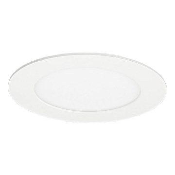 LED Kopalniška vgradna svetilka VEGA LED/6W/230V 3800K pr. 11,8 cm IP44 snežno bela