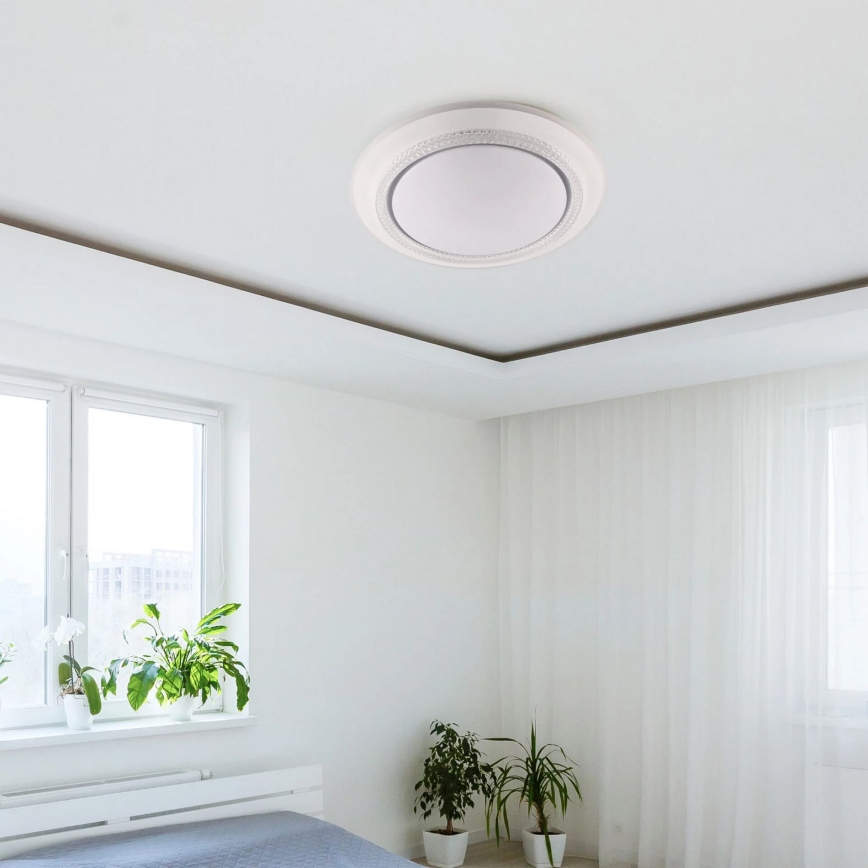 LED Kopalniška zatemnitvena stropna svetilka ADELA LED/72W/230V pr. 48 cm 3000-6000K IP44 + Daljinski upravljalnik