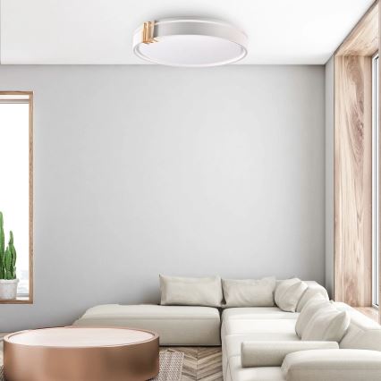 LED Kopalniška zatemnitvena stropna svetilka ARLETTA LED/72W/230V pr. 48 cm 3000-6000K IP44 + Daljinski upravljalnik