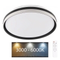 LED Kopalniška zatemnitvena stropna svetilka BARBARA LED/72W/230V pr. 48,5 cm 3000-6000K IP44 + Daljinski upravljalnik