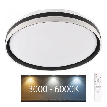 LED Kopalniška zatemnitvena stropna svetilka BARBARA LED/72W/230V pr. 48,5 cm 3000-6000K IP44 + Daljinski upravljalnik
