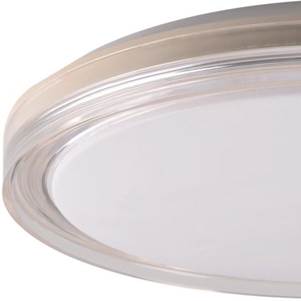 LED Kopalniška zatemnitvena stropna svetilka CASSANDRA LED/72W/230V pr. 49 cm 3000-6000K IP44 + Daljinski upravljalnik