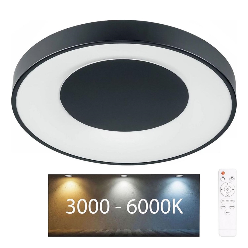 LED Kopalniška zatemnitvena stropna svetilka WITOLD LED/72W/230V pr. 48 cm 3000-6000K IP44 + Daljinski upravljalnik