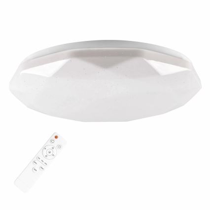 LED Kopalniška zatemnitvena svetilka GALAXY LED/48W/230V pr. 38 cm 3000-6000K IP44 + Daljinski upravljalnik