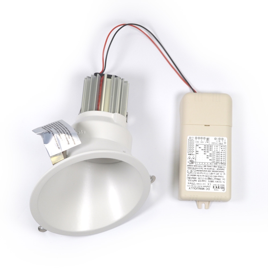 LED Kopalniška zatemnitvena vgradna svetilka ONOK VULCANO 1xLED/20W/110-240V
