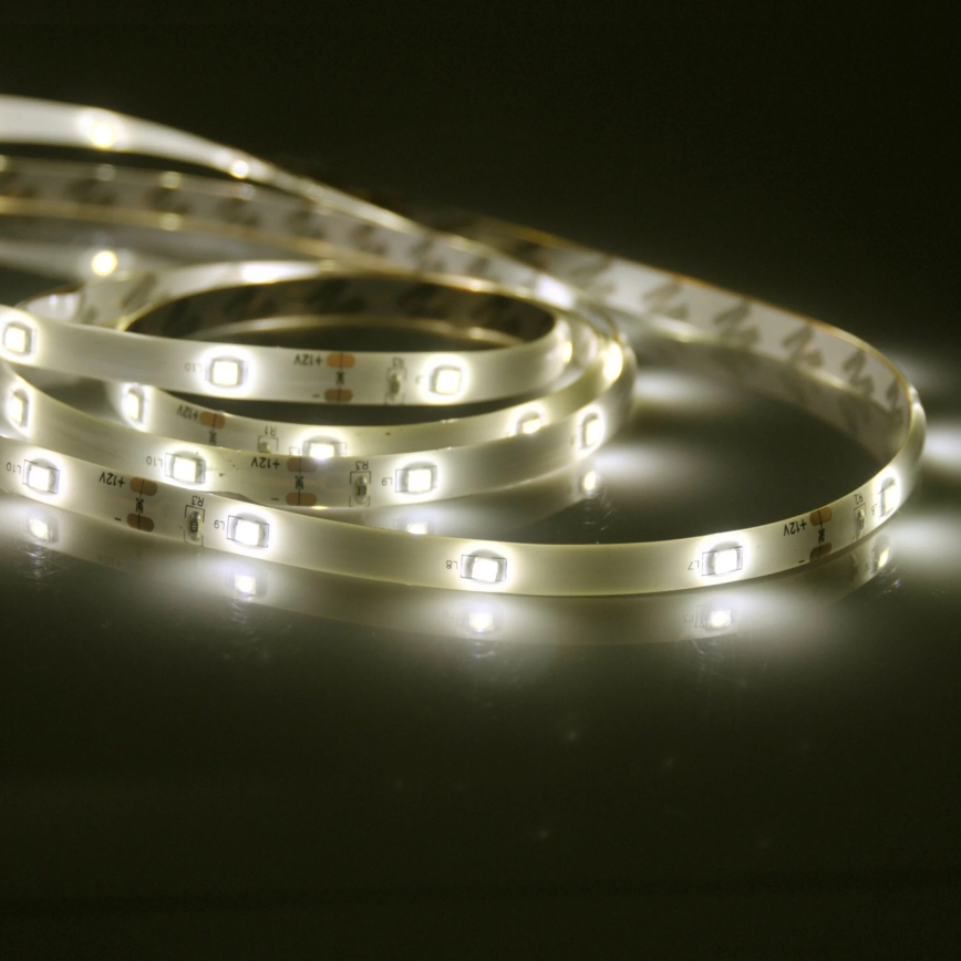 LED Kopalniški trak 5m 8,5W/12V IP44 3000K