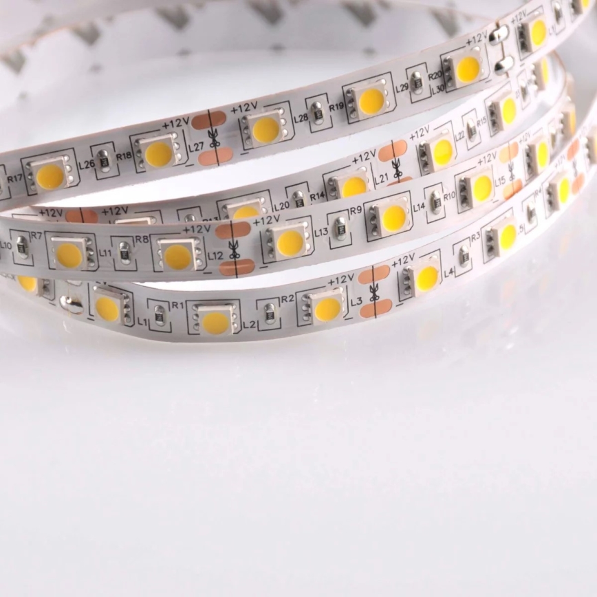 LED Kopalniški trak 5m LED/45W/12V IP65 bela