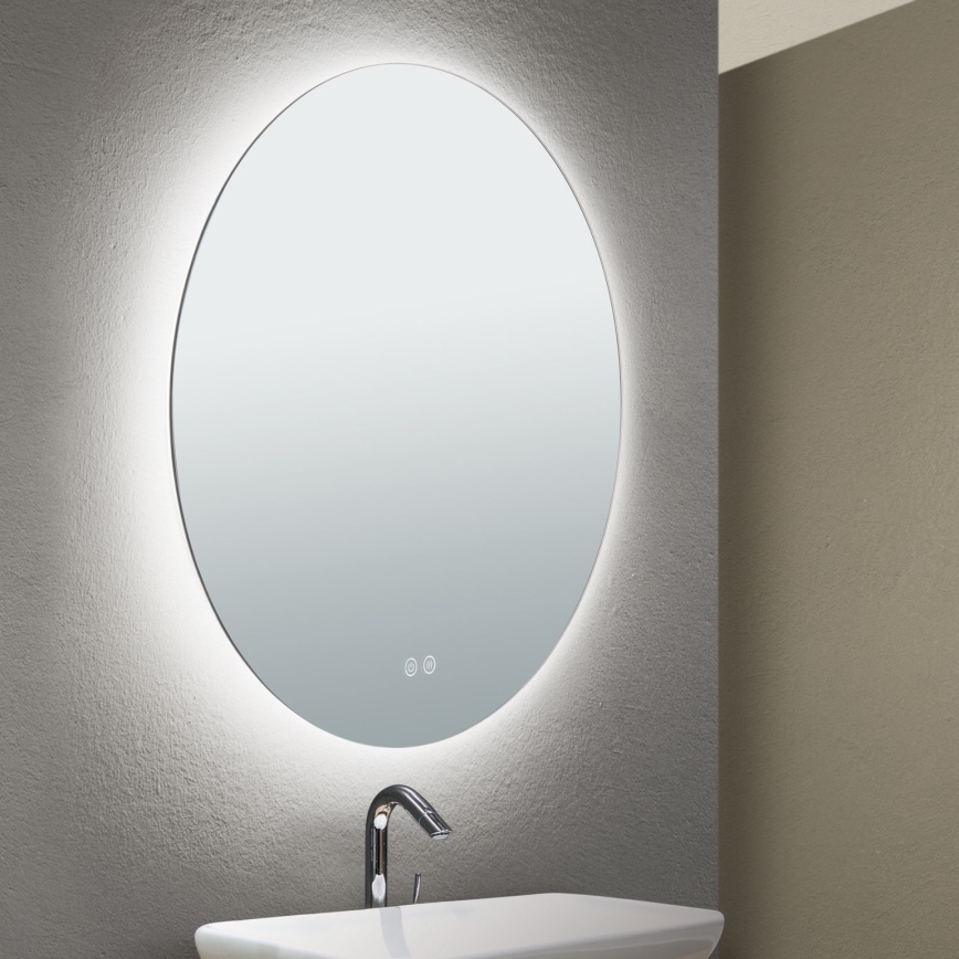 LED Kopalniško stensko ogledalo z osvetlitev FOCUS LED/25W/230V 3000/4200/6000K pr. 60 cm IP44