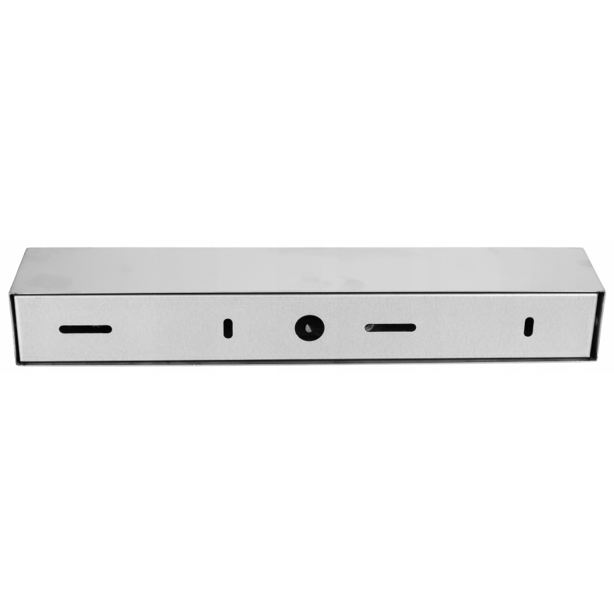 LED kopalniško stensko svetilo LED/9W/230V 40 cm IP44 sijajni krom