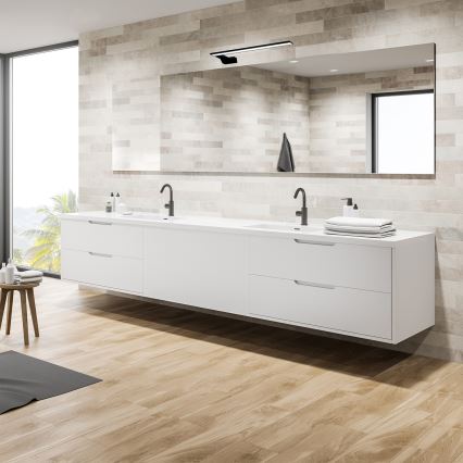 LED kopalniško stensko svetilo SHINE LED/11W/230V 45 cm IP44 črno