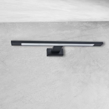 LED kopalniško stensko svetilo SHINE LED/7W/230V 40 cm IP44 črna