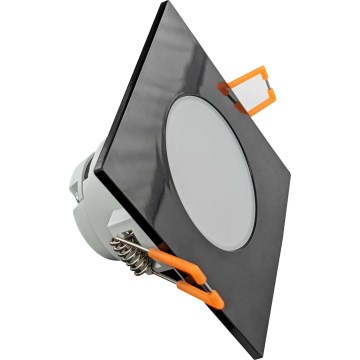 LED kopalniško vgradno stropno svetilo BONO LED/5W/230V 3000K IP65 črna
